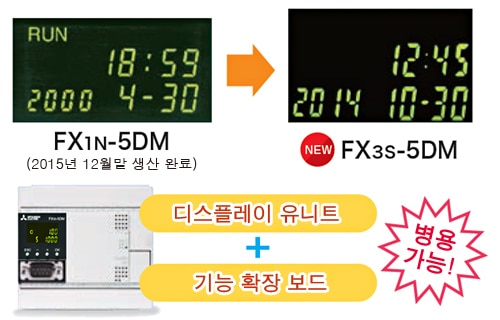 FX1N-5DM→FX3S-5DM 이미지