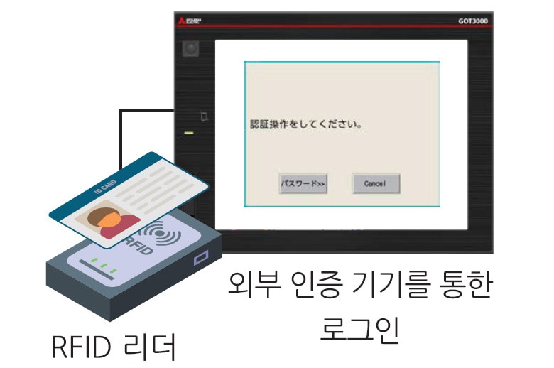 오퍼레이터 인증 기능